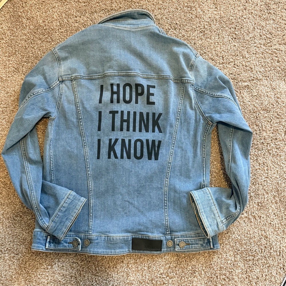 NWT ZADIG & VOLTAIRE KASE HOPE DENIM JACKET LIGHT BLUE SIZE SMALL - Picture 4 of 12